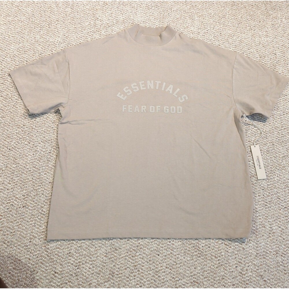 Fear of God Essentials Core Collection T Shirt Mens Small Dusty Beige